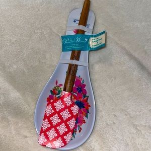 Pioneer Woman spoon rest with spatula